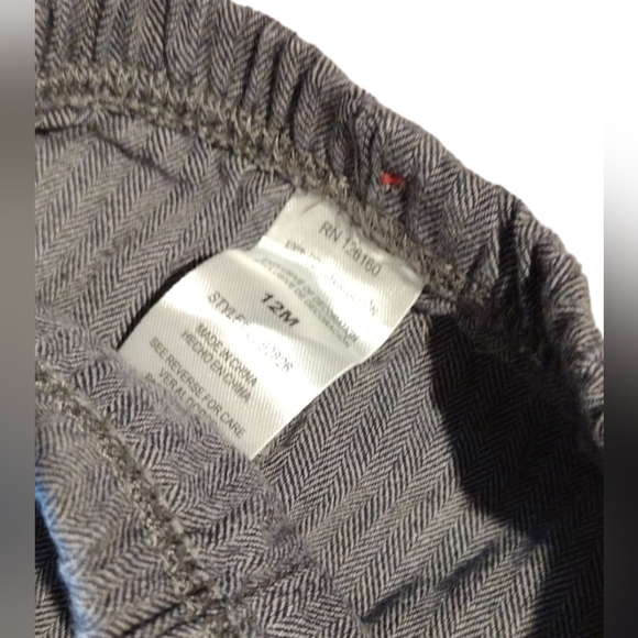 BOGO: 12M Dress Pants w/Suspender Buttons - Picture 3 of 4